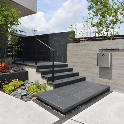 愛知県 重厚感と抜け感をミックスした外構(堀央創建)関連画像 愛知県 重厚感と抜け感をミックスした外構(堀央創建)関連画像